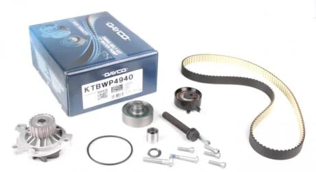 Комплект ременя ГРМ + водяна помпа DAYCO KTBWP4940
