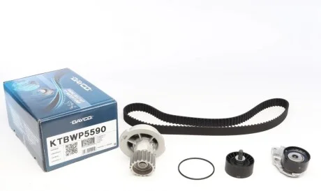 Комплект ГРМ + помпа Daewoo Nubira/Chevrolet Aveo/Lacetti 1.4/1.6 97- (25,4x127z) DAYCO KTBWP5590