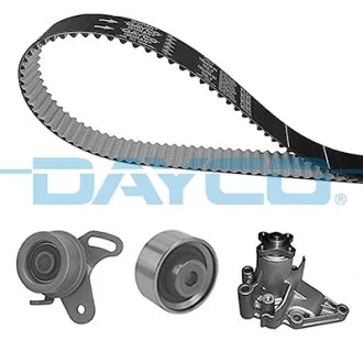 Комплект ГРМ + помпа Hyundai Accent/Elantra/Getz/Kia Rio 1.4/1.5/1.6 95- (22x105z) DAYCO KTBWP6000