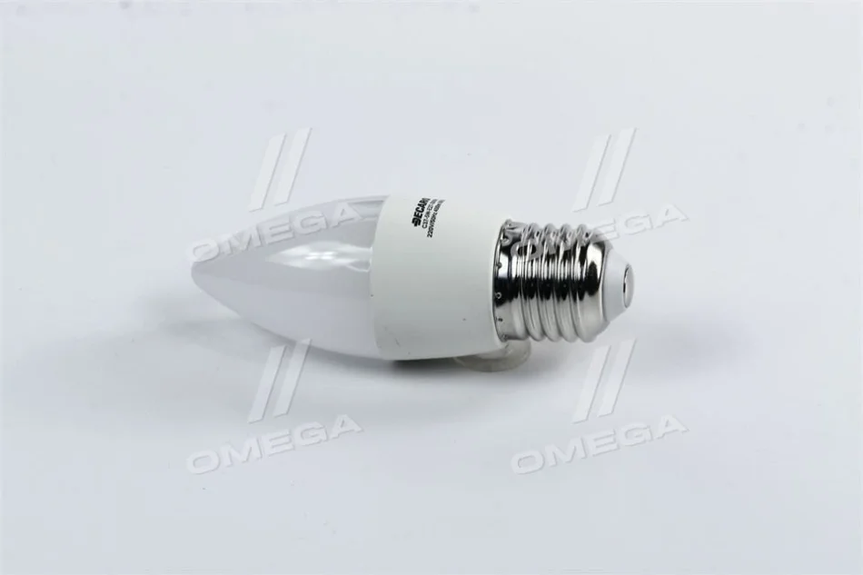Светодиодная лампа C37, 5W,3000k, 400lm, E27,220V <> DECARO DEC-C37-E27-5w-1 (фото 1)