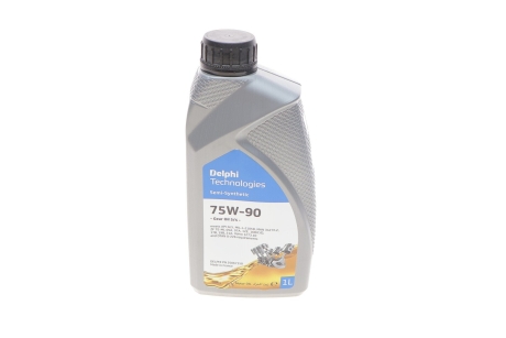 Трансмиссионное масло Gear Oil 5/4 GL-5 75W-90 полусинтетическое 1 л Delphi 25067150