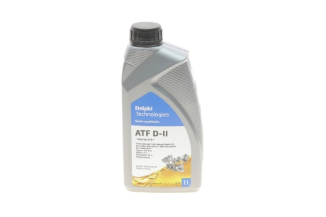 Трансмиссионное масло ATF Dexron II-D минеральное 1 л Delphi 28236333 (фото 1)
