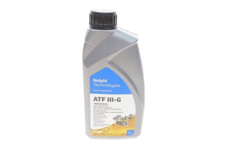 Трансмиссионное масло ATF Dexron III-G полусинтетическое 1 л Delphi 93892748