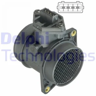 Расходомер воздуха VW Passat/Skoda Octavia 1.8 T 96-10 Delphi AF1037612B1