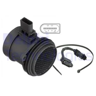 DELPHI VOLVO Витратомір повітря C30, S60/80, V50/70, XC60/70/90 2.4 05- Delphi AF10392-12B1