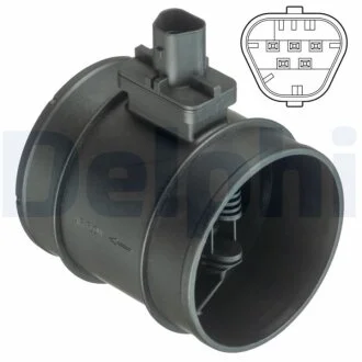 Датчик масової витрати повітря Delphi AF10410-12B1