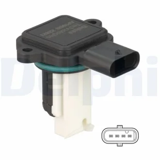 DELPHI BMW Витратомір повітря 1 Купе (E82), 3 (E90), 3 Touring (E91), 5 (F10), 7 (F01, F02, F03, F04), X5 (F15, F85), X5 (E70) Delphi AF10429-12B1