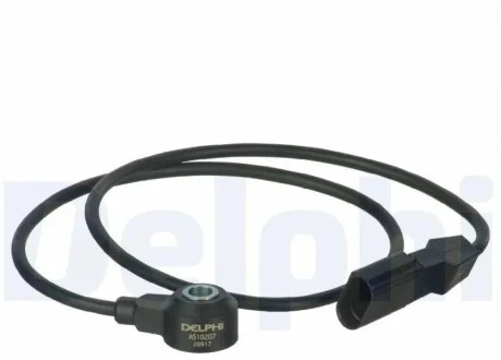 Датчик детонации Audi A4/A6/VW Passat B5 1.6-2.0 95-05 (670mm кабель) Delphi AS10207