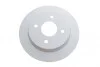 Диск тормозной (задний) (к-кт 2 шт) Ford Focus 98-04/Fiesta 05- (253x10)(с покрыт.) (полный) Delphi BG3054C (фото 1)