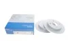 Диск тормозной (задний) (к-кт 2 шт) Ford Focus 98-04/Fiesta 05- (253x10)(с покрыт.) (полный) Delphi BG3054C (фото 4)