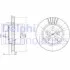 Диск гальмівний TOYOTA Carina E "F D=255mm "92-97 Delphi BG3187 (фото 1)