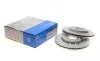 Диск тормозной (передний)(к-кт 2шт)Skoda Fabia/Octavia 96-/VW Golf IV-V 97-06 (256x22) (с покр))(вен Delphi BG3208C (фото 2)