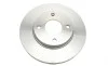 Диск тормозной (передний) (к-кт 2) Ford Fiesta 95-08/Focus 98-04/Fusion 02-12 (258x22)(с покр)(вент) Delphi BG3359 (фото 3)
