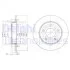 Диск гальмівний (задній) (к-кт 2 шт) Mazda 3 1.3-2.2 MZR 04-14 (265x11) Delphi BG4025C (фото 1)