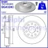Диск гальмівний (задній) (к-кт 2 шт) VW Caddy 03- (272x10) (з покриттям) Delphi BG4324C (фото 1)