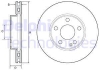 DB диск гальм. передн. A176 15- Delphi BG4554C (фото 1)