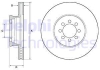 Тормозной диск Delphi BG4679C (фото 1)