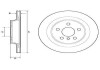 BMW Диск гальмівний задній 1/F40, X1/F48 Delphi BG4778C (фото 1)