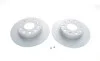 Диск тормозной (задний) (к-кт 2 шт) Audi A3/Skoda OctaviaVW Caddy/Golf 03- (253x10)(с покр.)(полный) Delphi BG5019C (фото 1)