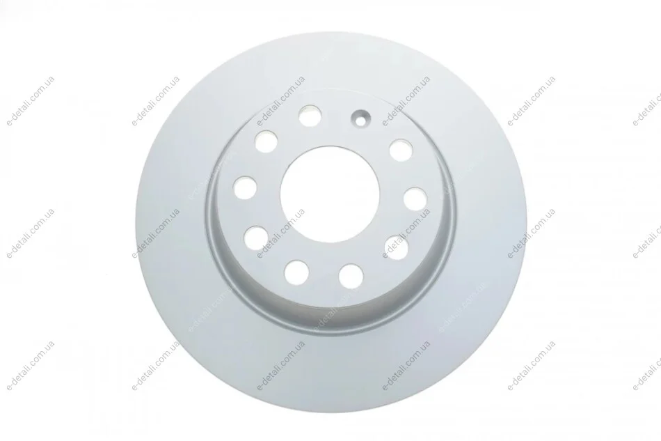Диск тормозной (задний) (к-кт 2 шт) Skoda Octavia/Superb/VW Golf/Passat 03-(282x12)(с покр.)(полный) Delphi BG5020C (фото 1)