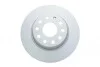 Диск тормозной (задний) (к-кт 2 шт) Skoda Octavia/Superb/VW Golf/Passat 03-(282x12)(с покр.)(полный) Delphi BG5020C (фото 1)