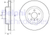 Тормозной диск Delphi BG9154C (фото 1)