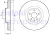 AUDI диск гальмівний передній 345 мм A6 Allroad 14- Delphi BG9173C (фото 1)