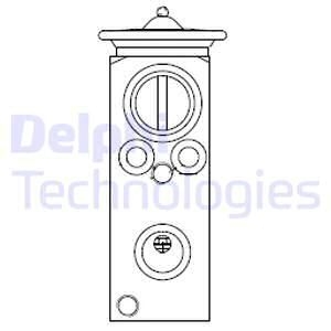 Клапан кондиціонера Delphi CB1012V