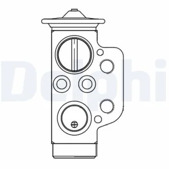Клапан кондиціонера Delphi CB1022V