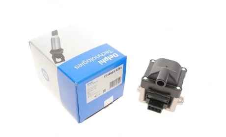 Катушка зажигания Audi 80/100 1.6/2.0/2.3 90-98/VW 1.4-2.0 90-03 Delphi CE10023-12B1