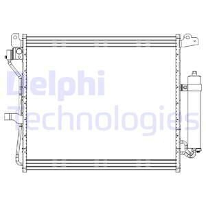 Радіатор кондиціонера Delphi CF20228