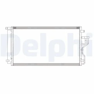 Радіатор кондиціонера Delphi CF20290