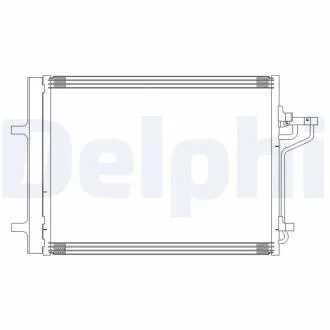 Радіатор кондиціонера DELPHI Delphi CF20311