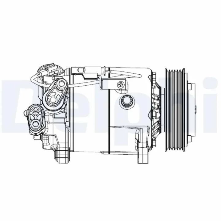 Компресор кондиціонеру DELPHI Delphi CS20500 (фото 1)