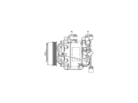 Компресор кондиціонера Delphi CS20515
