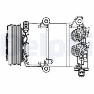 Компресор кондиціонеру DELPHI Delphi CS20553