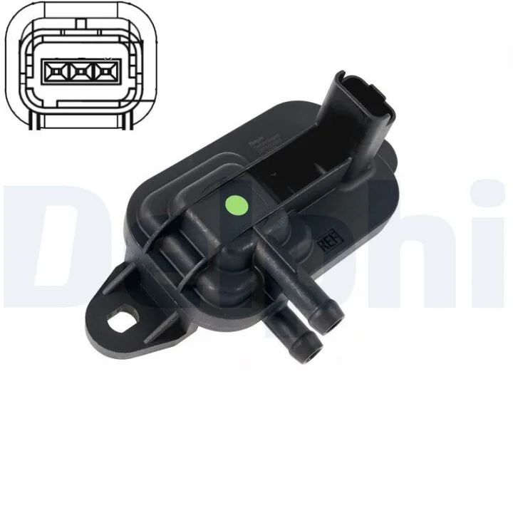 DELPHI FIAT датчик ВГ Scudo, Ulysse, Mitsubishi Outlander II, Peugeot 206, Expert 1.6/2.0HDI Delphi DPS00025-12B1 (фото 1)