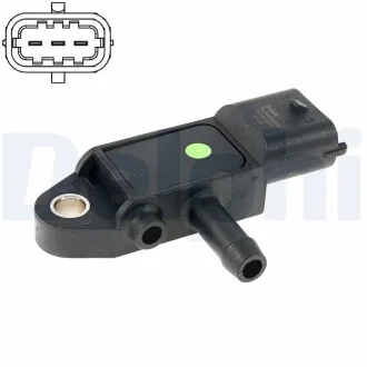 DELPHI OPEL датчик тиску надуву (CR) Astra, Zafira, Vectra, 1,3-1,9CDTI 04- Delphi DPS00048-12B1