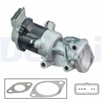 DELPHI CITROEN Клапан EGR C5 III,Land Rover Discovery III,Range Rover Sport,Jaguar,Peugeot 407/607 2.7HDI Delphi EG10529-12B1