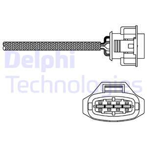 Лямбда-зонд Delphi ES1079012B1