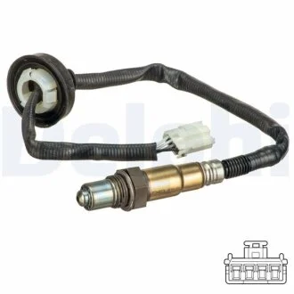 DELPHI MITSUBISHI Кисневий датчик (лямбда-зонд) COLT VI 04-, SMART Delphi ES20644-12B1