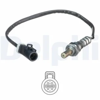 DELPHI FORD Кисневий датчик B-MAX 1.4 12-, FIESTA V 1.4 01-, 1.6 01-, KA+ III 1.2 16- Delphi ES21085-12B1