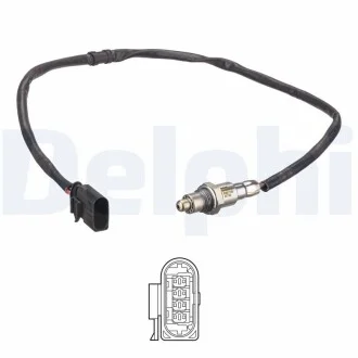DELPHI SEAT лямбда-зонд IBIZA IV 15-, VW Delphi ES21193-12B1