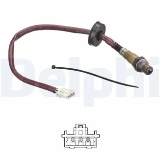 DELPHI MITSUBISHI Кисневий датчик (лямбда зонд) COLT CZC VI 1.5 06-, COLT VI 1.1, 1.3, 1.5 04-, SMART Delphi ES21319-12B1