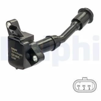 Котушка запалювання Delphi GN10645