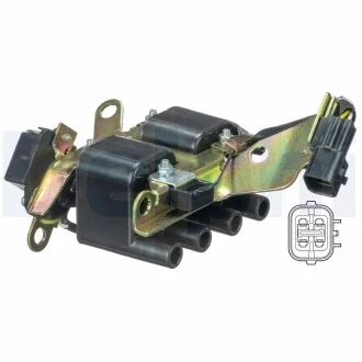 DELPHI HYUNDAI котушка запалювання Sonata II Delphi GN10805-12B1