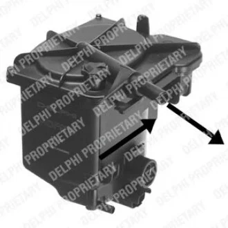 Фільтр паливний Fiat Scudo 1.6 D Multijet 07- Delphi HDF939