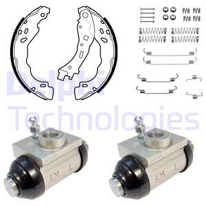 Комплект бараб.колодки+циліндр Delphi KP1146