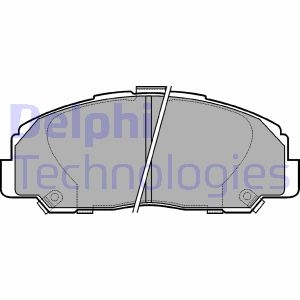 Тормозные колодки, дисковые Delphi LP0944