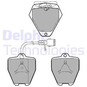 Тормозные колодки дисковые AUDI S4/S6 Delphi LP1024 (фото 1)